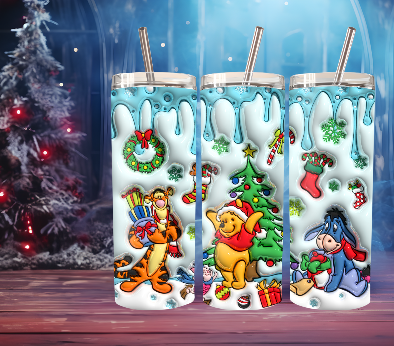 3D Winnie the Pooh and Friends