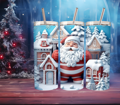 3D Large Santa Christmas!
