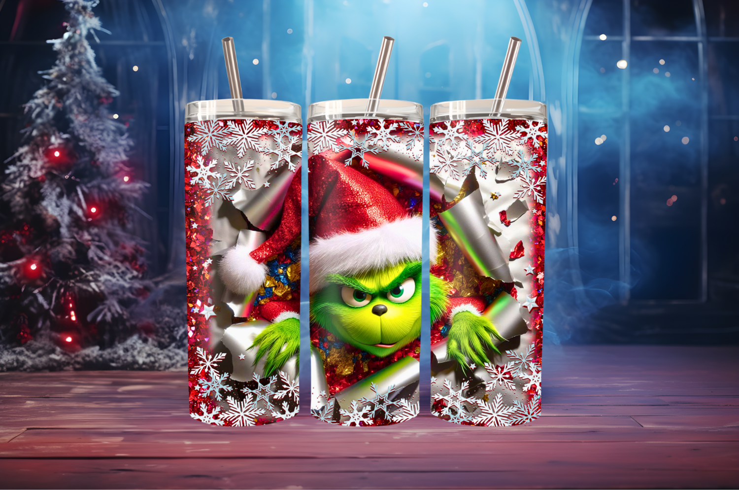 1 Grinch Christmas Wrap
