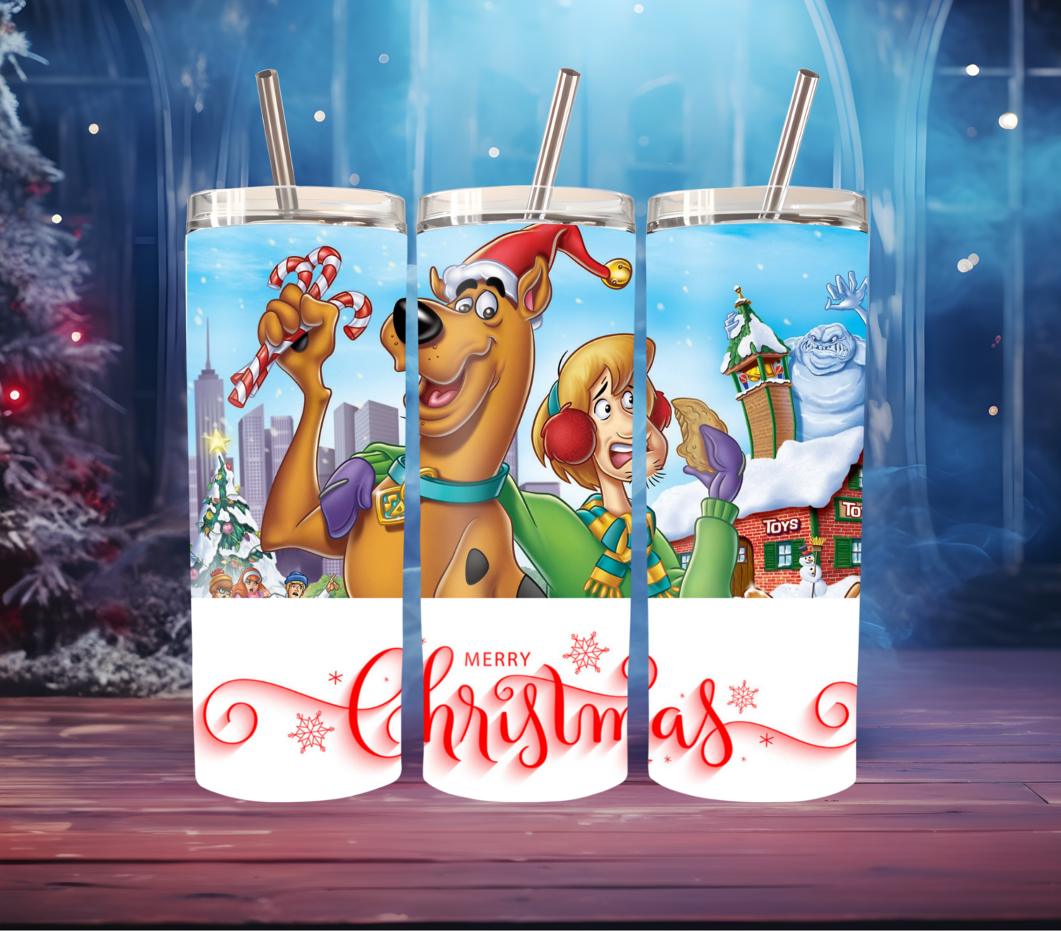 Scooby Doo Christmas Tumbler!