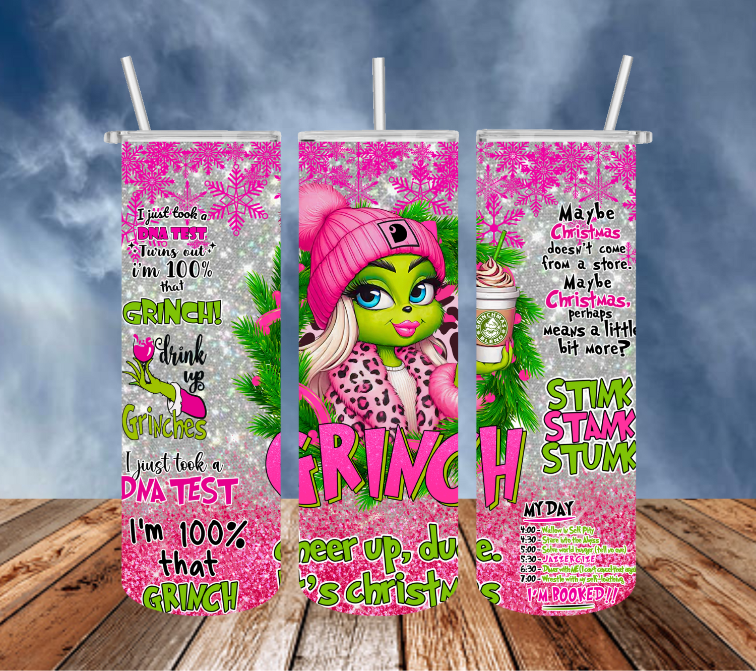 DNA Test Grinch Tumbler!