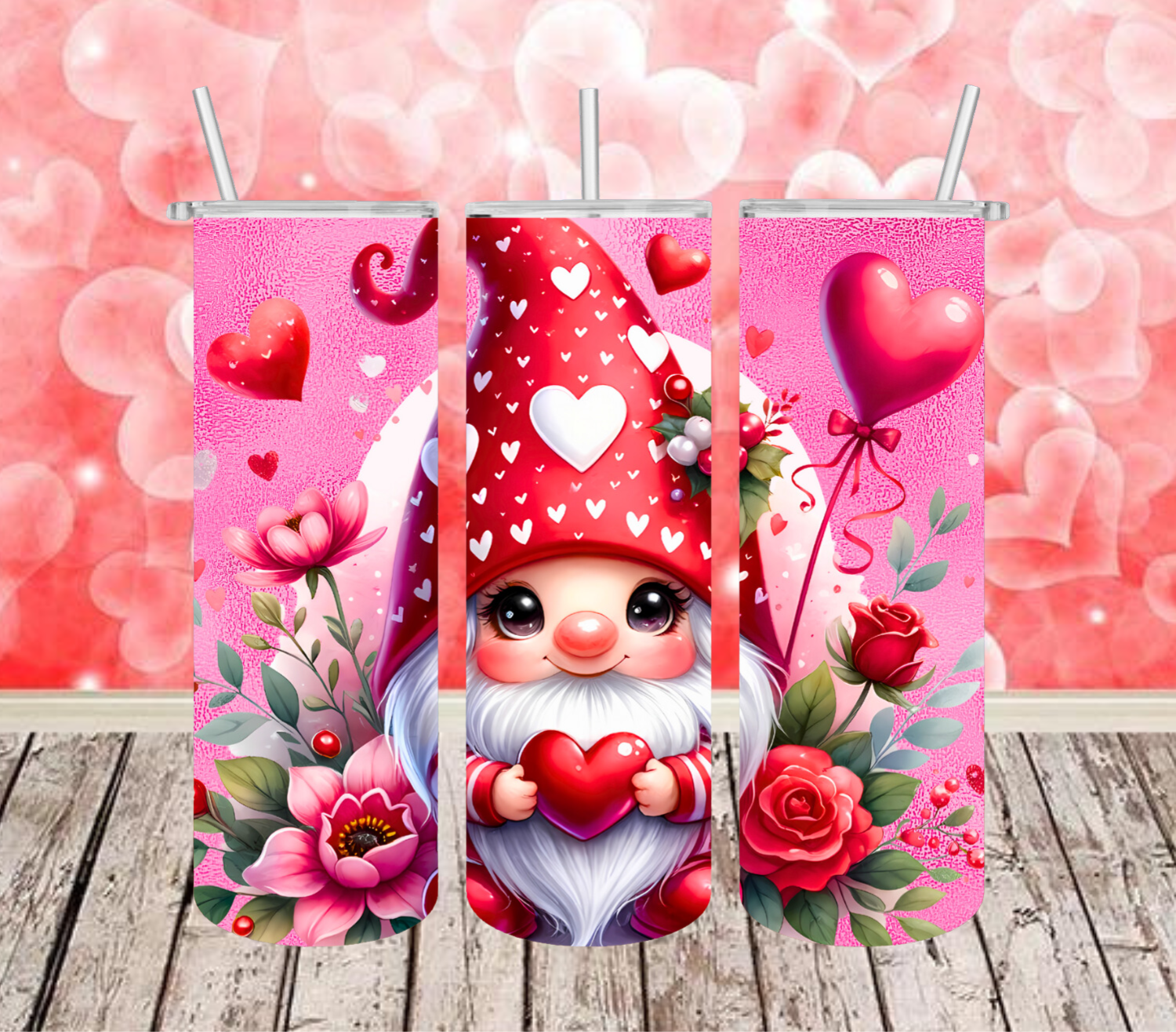 Gnome Valentine Tumbler!
