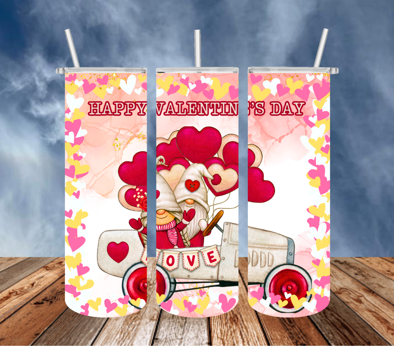 Valentine&#39;s Love Car Tumbler