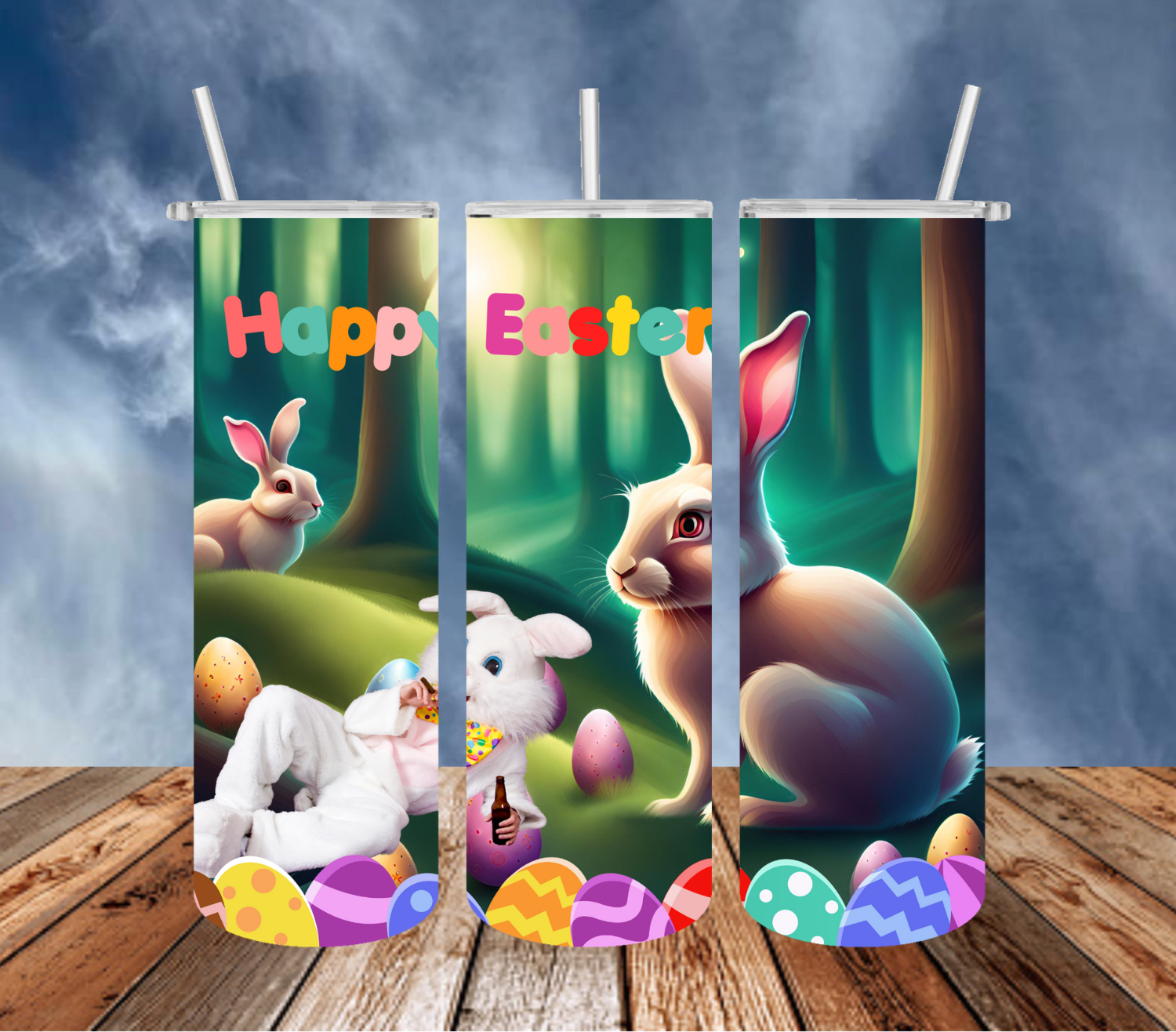 Lazy Easter Bunny Tumbler!