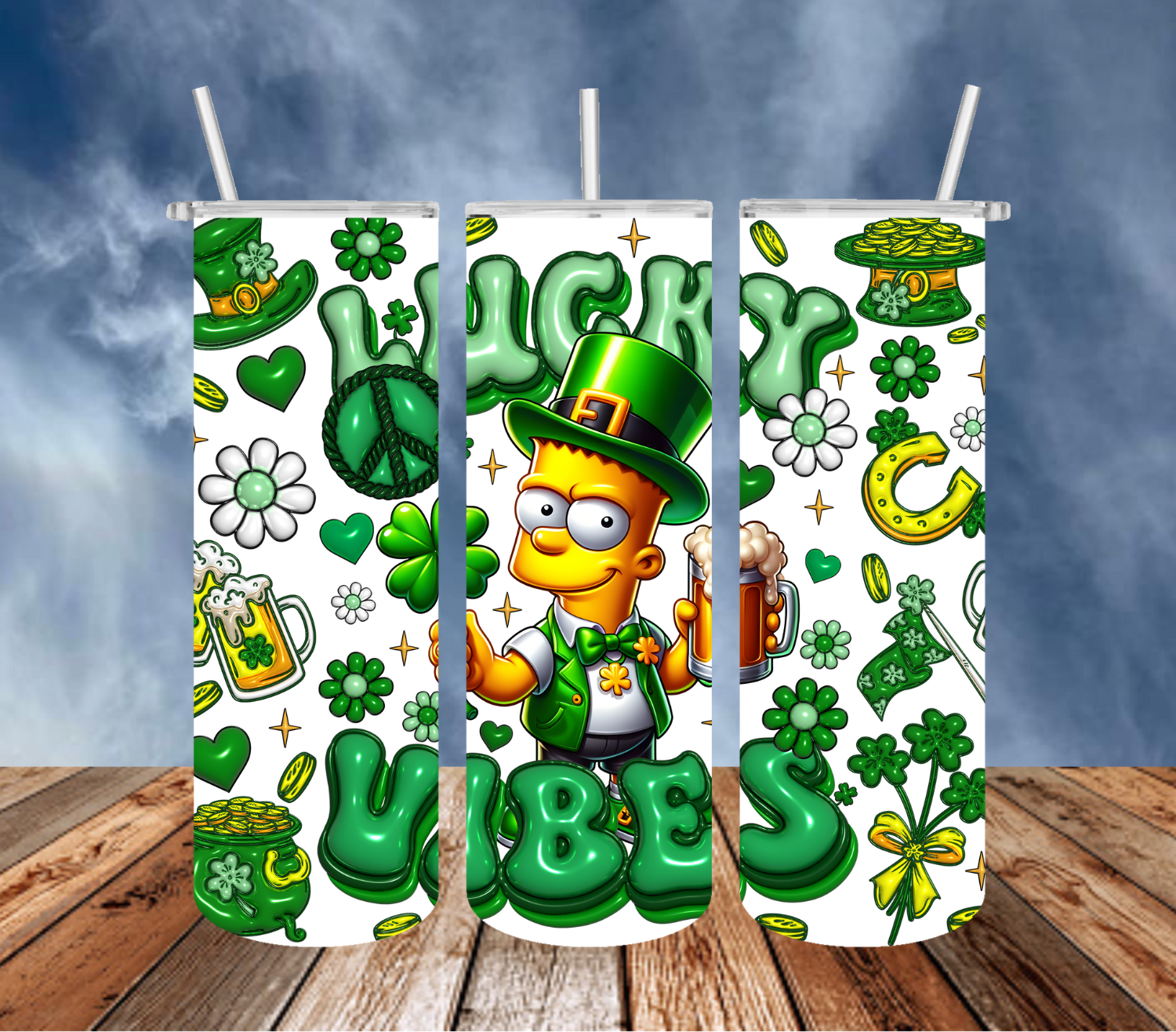 Bart Simpson Lucky Vibes