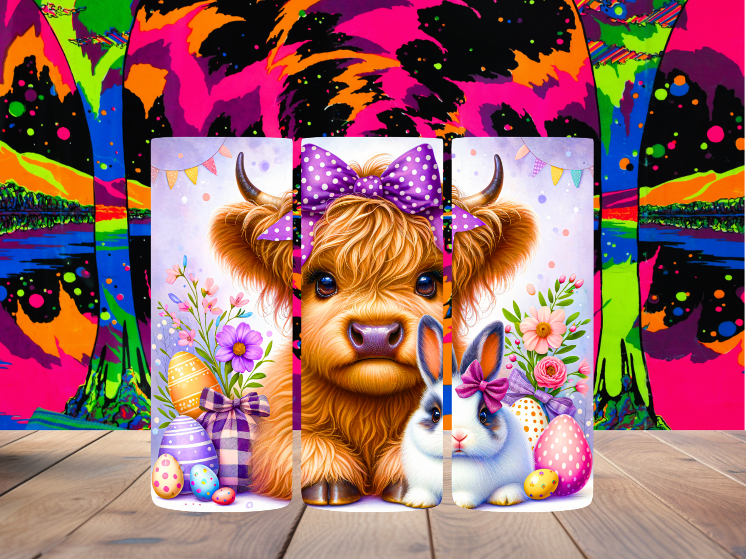 Easter Highland Cow