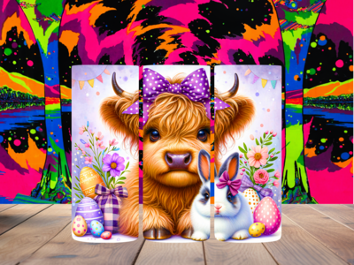 Easter Highland Cow
