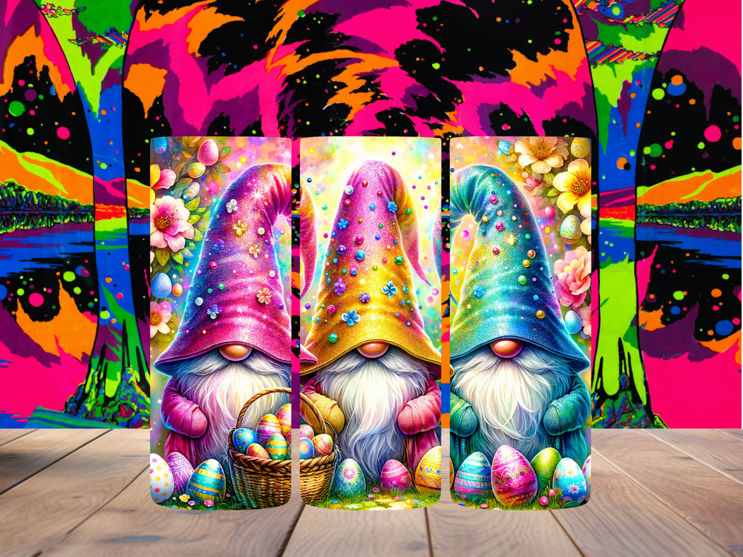 Easter Shining Gnomes