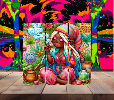 Beautiful Black Hippie Gnome
