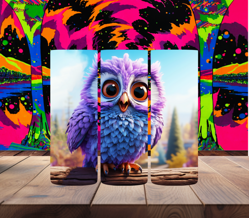 Nature&#39;s Purple Owl