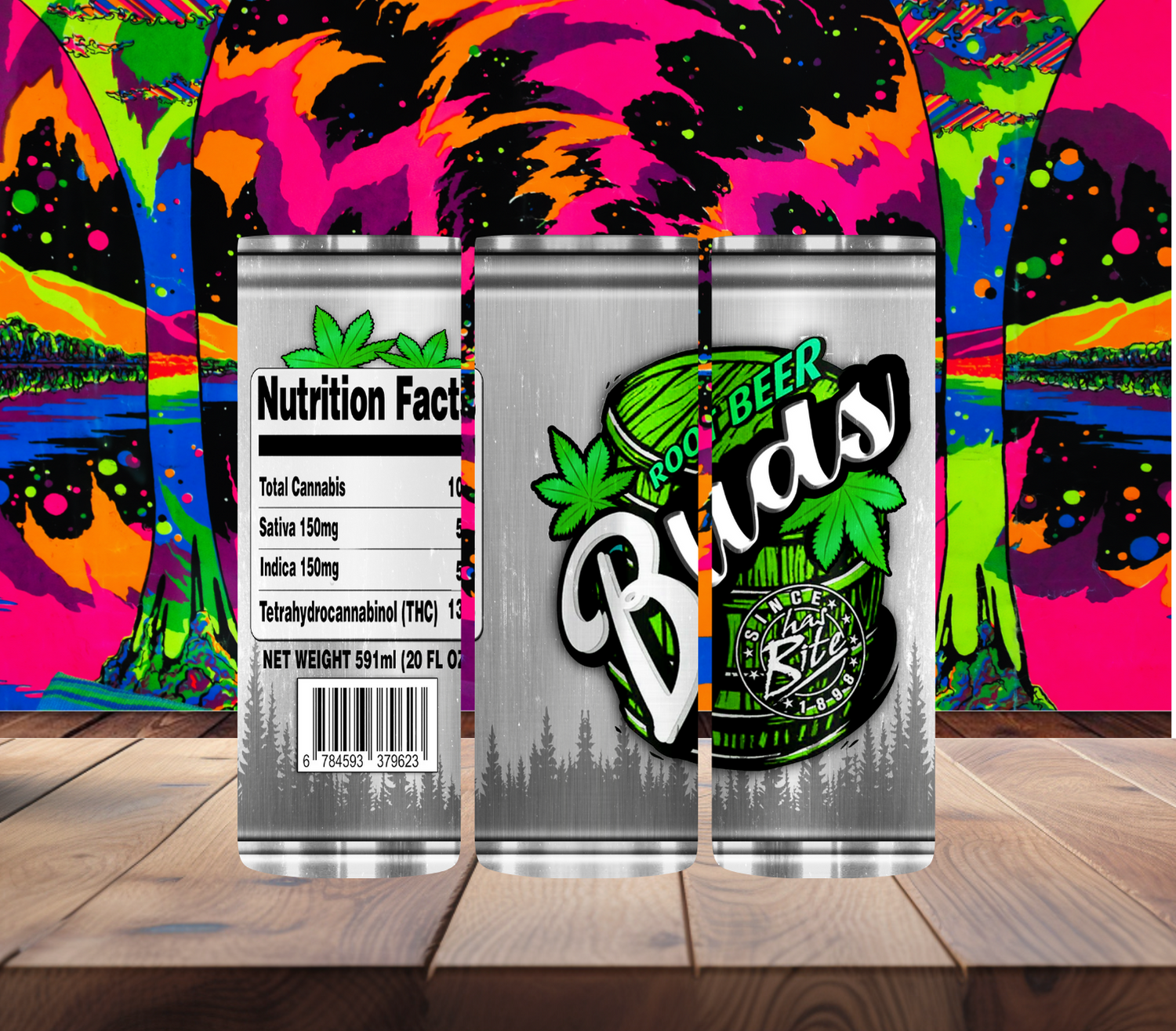 Rootbeer Buds Can