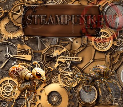 Steampunk Spider and Ant (Digital Download Only)!