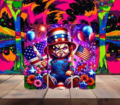 Chucky Patriotic Halloween