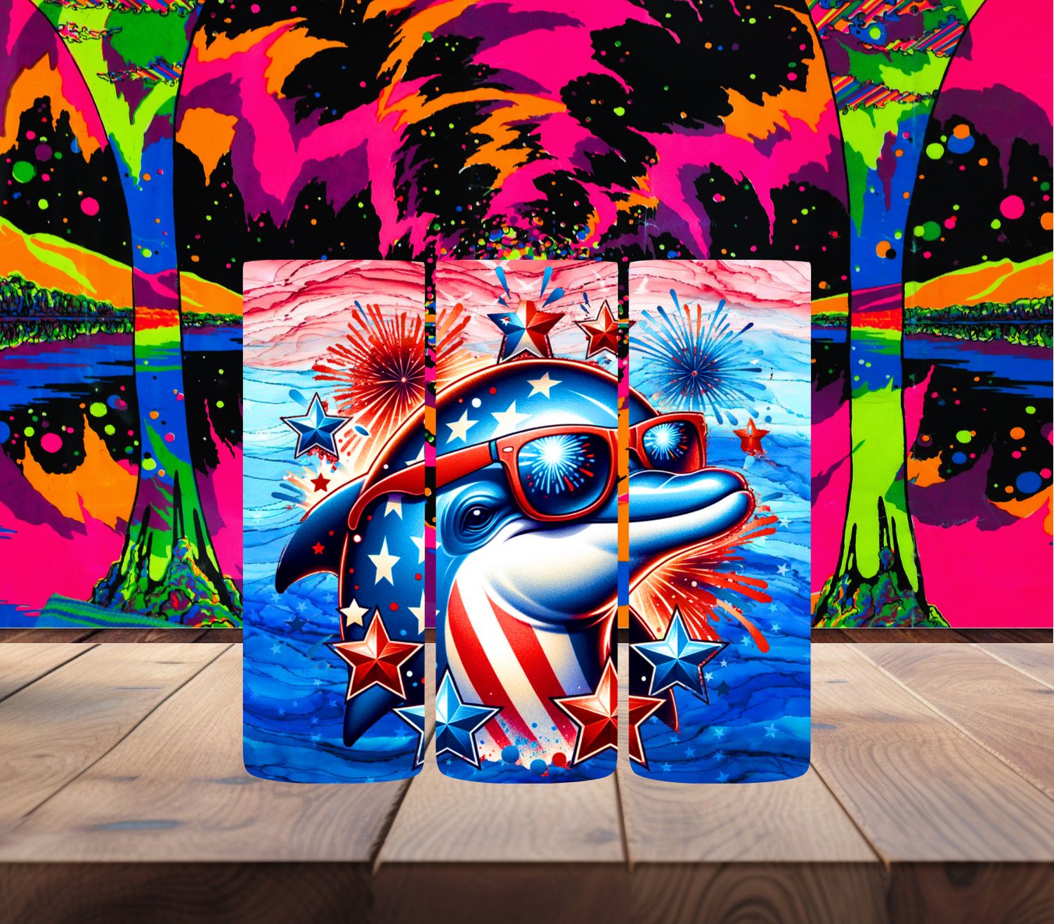 Patriotic Dolphin