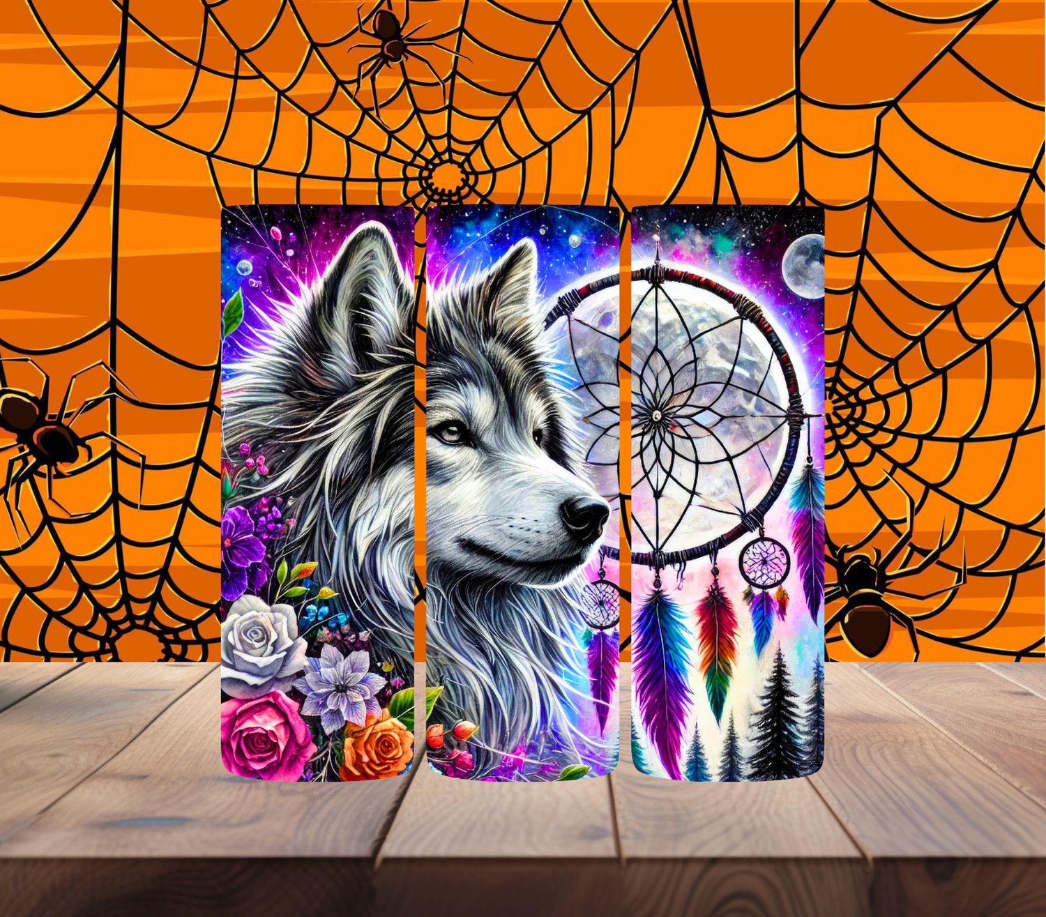 Wolf Dream Catcher
