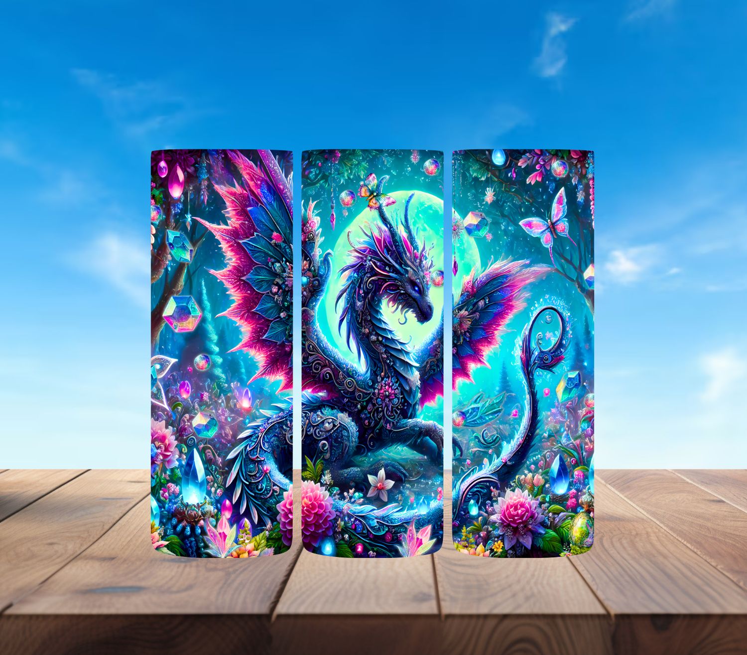 Colorful Gem Dragon