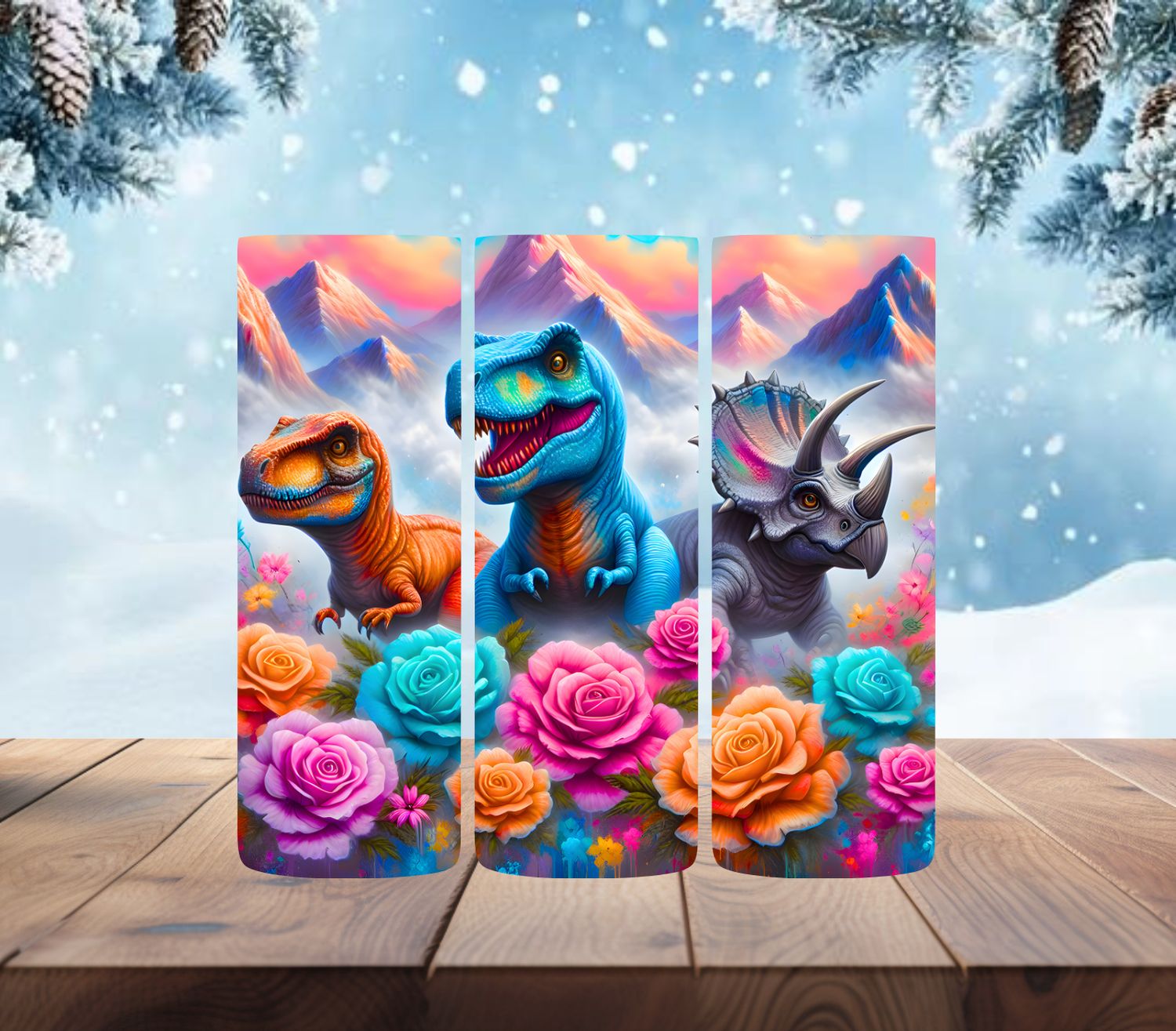 Rainbow Dinosaurs