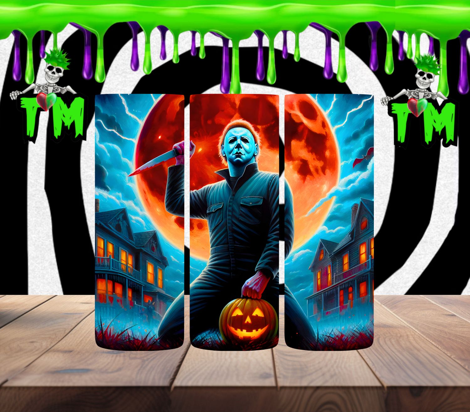 Michael Myers Carving Pumpkin