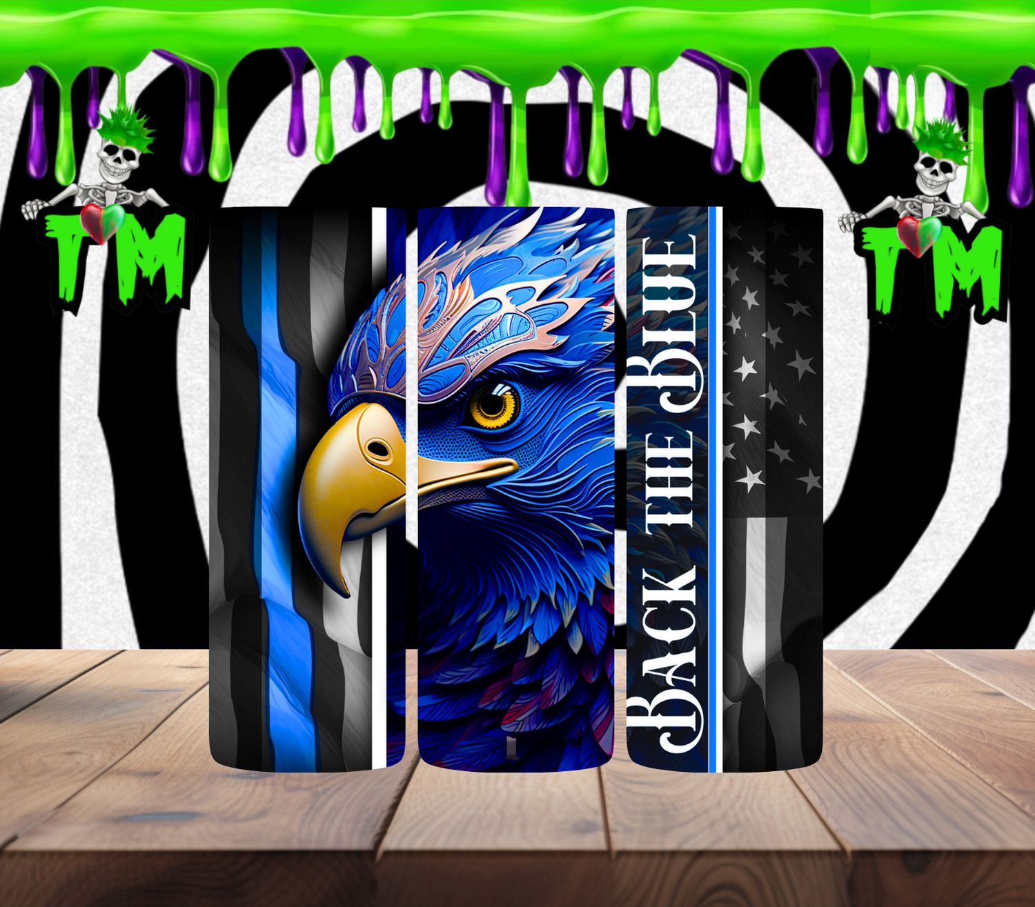 Eagle Back the Blue