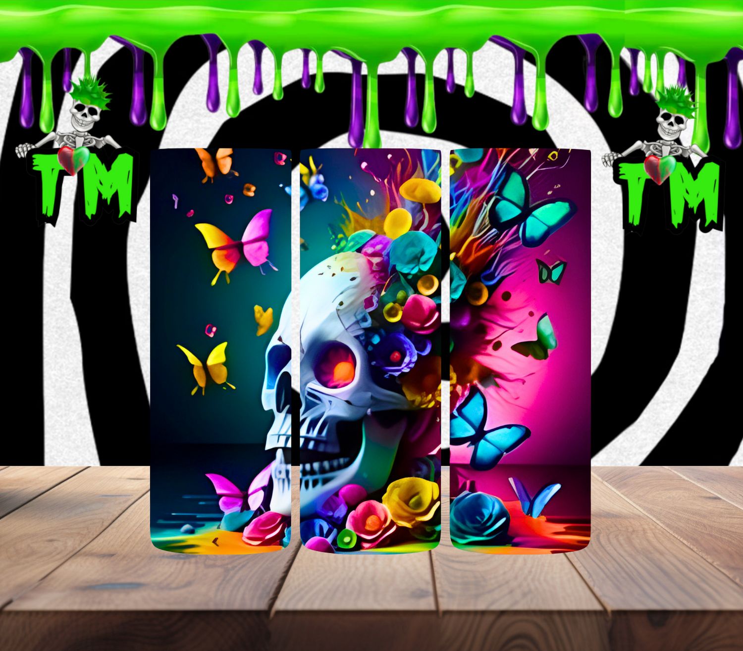 Skull Butterflies