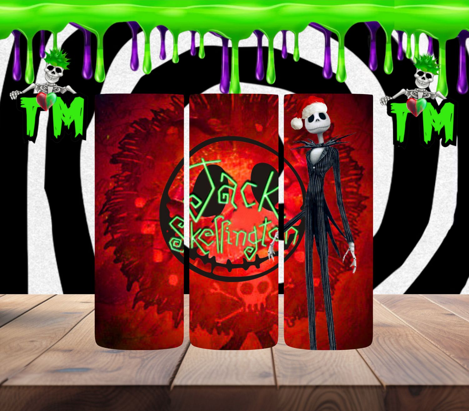 Jack Skellington Skinny Santa