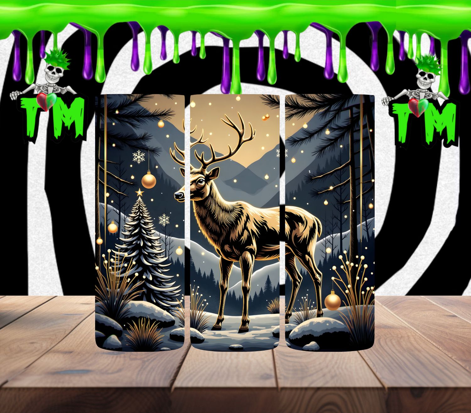 Whispering Pines Reindeer Christmas