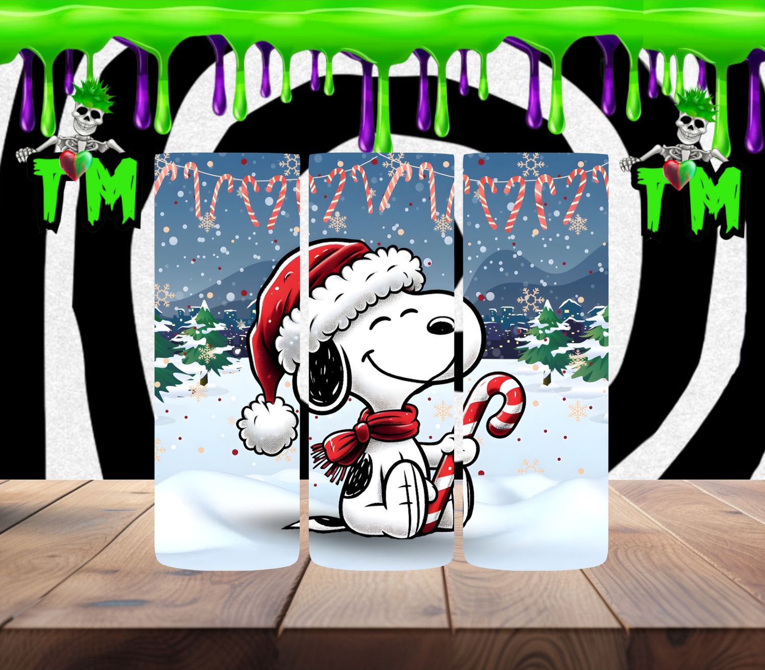 Candycane Snoopy