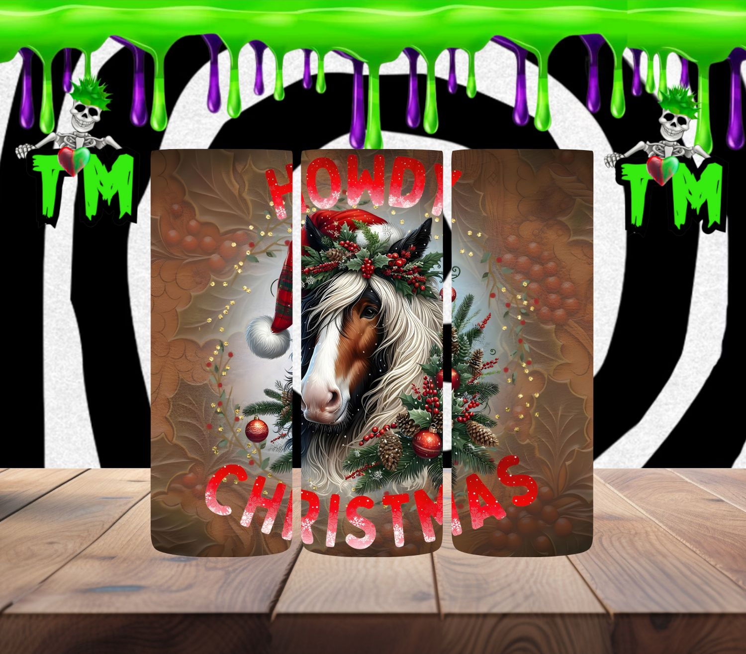 Howdy Christmas Horse