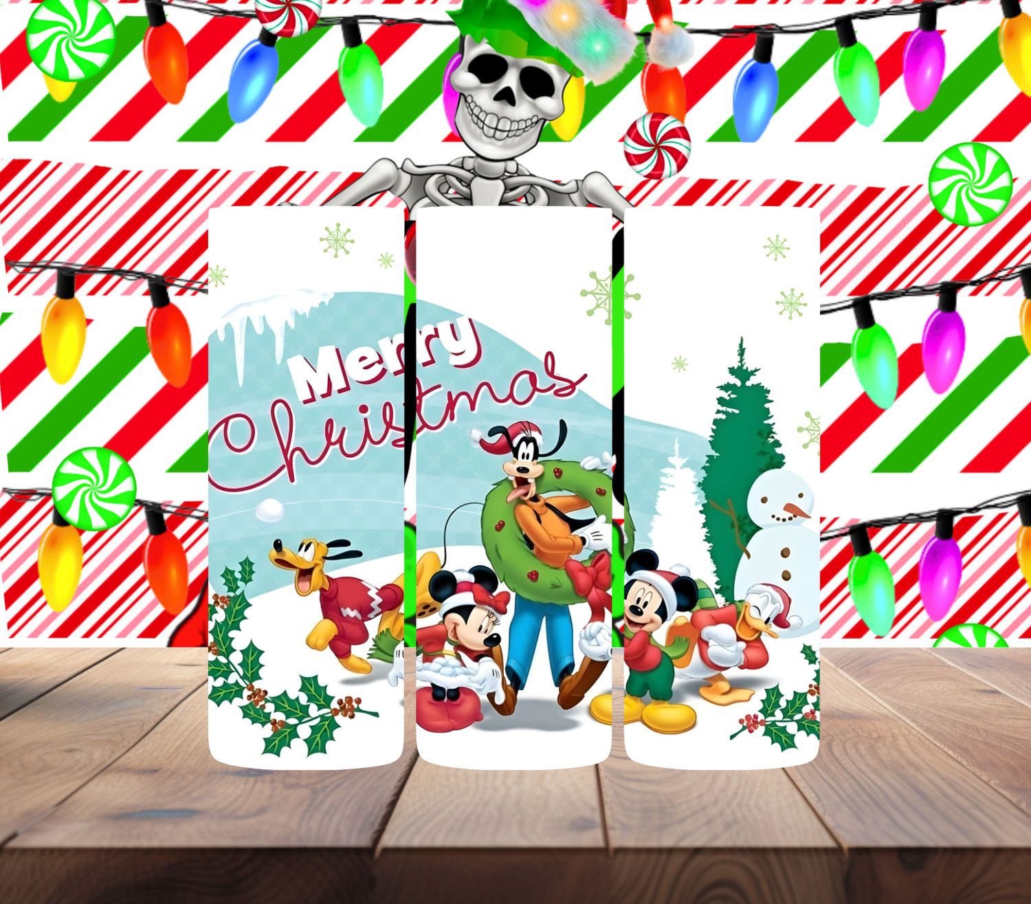 Merry Christmas Goofy and Friends