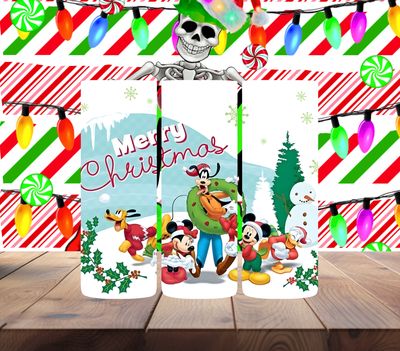 Merry Christmas Goofy and Friends