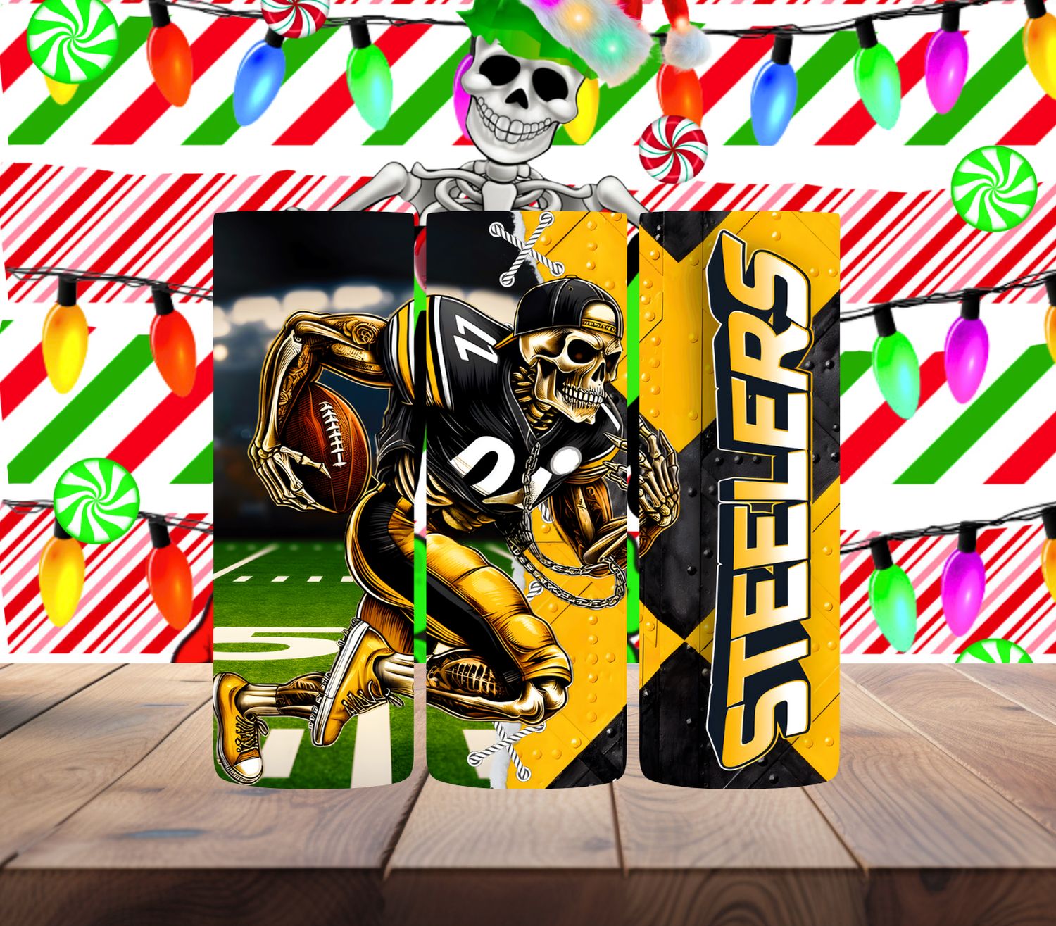 Steelers Skeleton