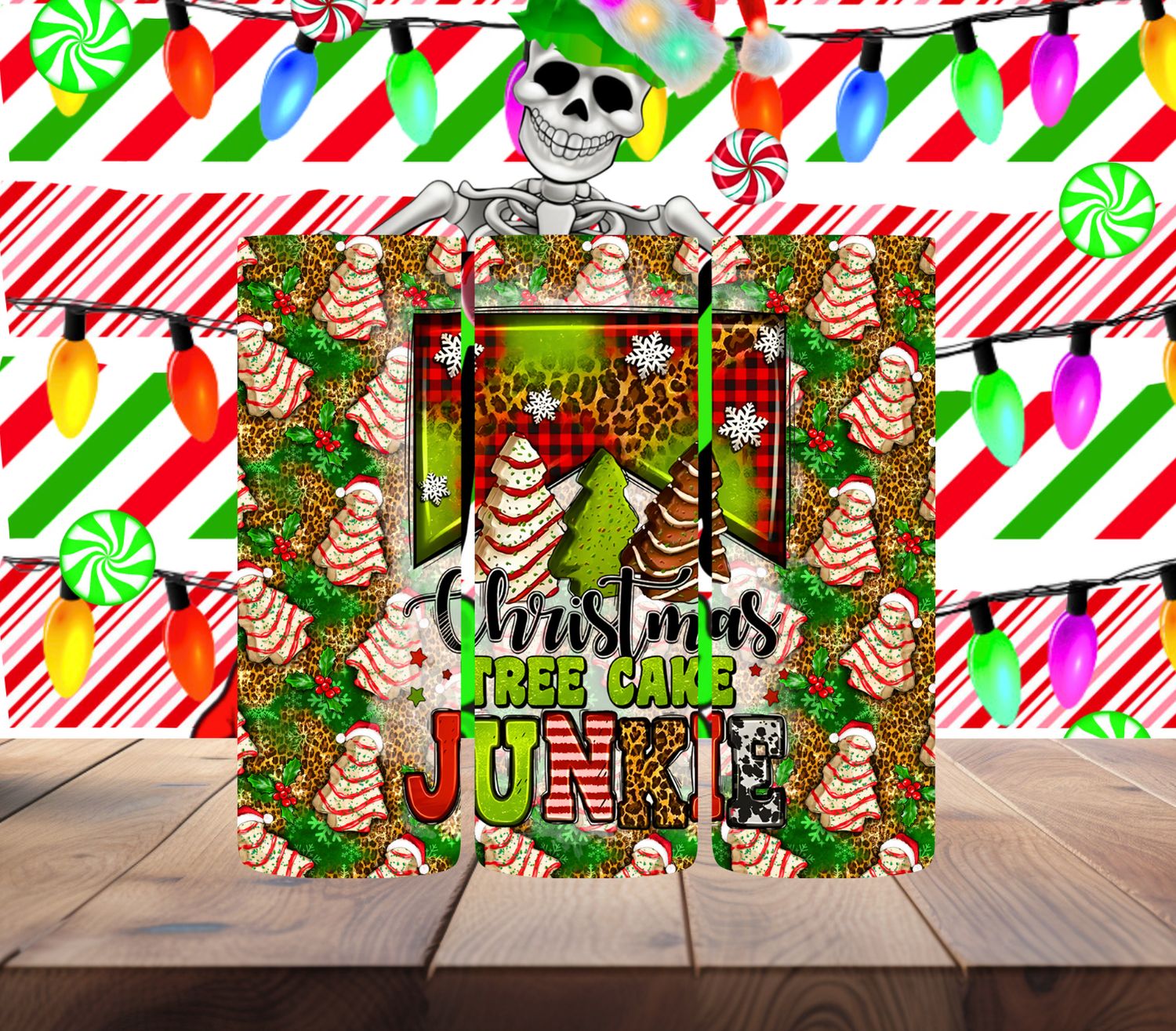 Christmas Tree Cake Junkie