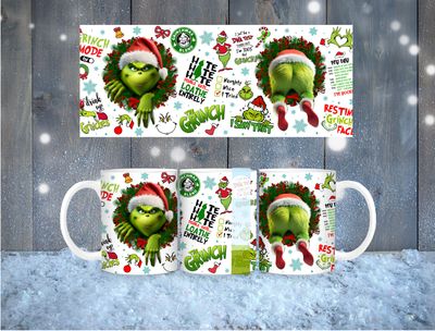 Grinch Mode Coffee Mug