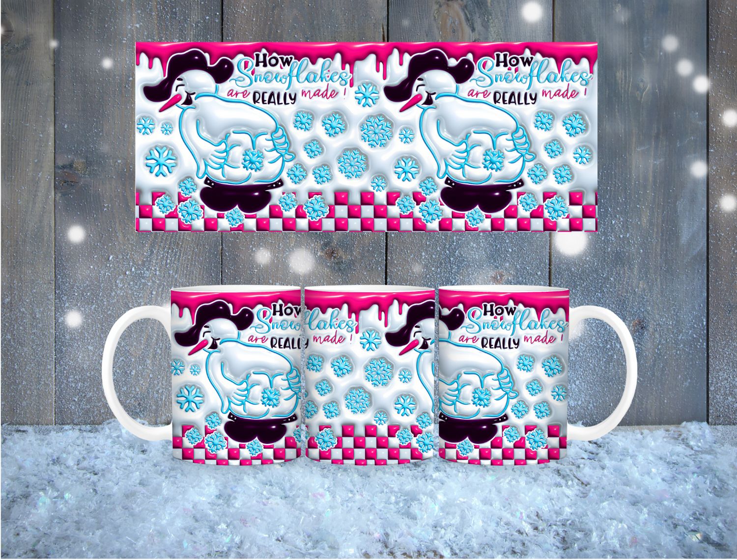 How snowflakes are really made Coffee Mug