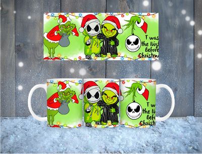 T was the night before Christmas Coffee Mug