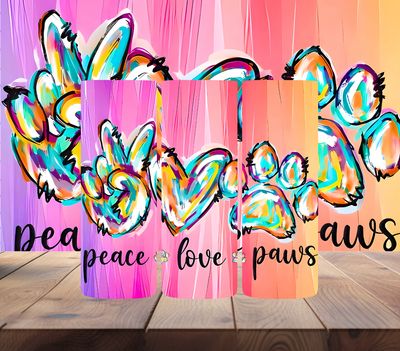 Peace Love and Paws
