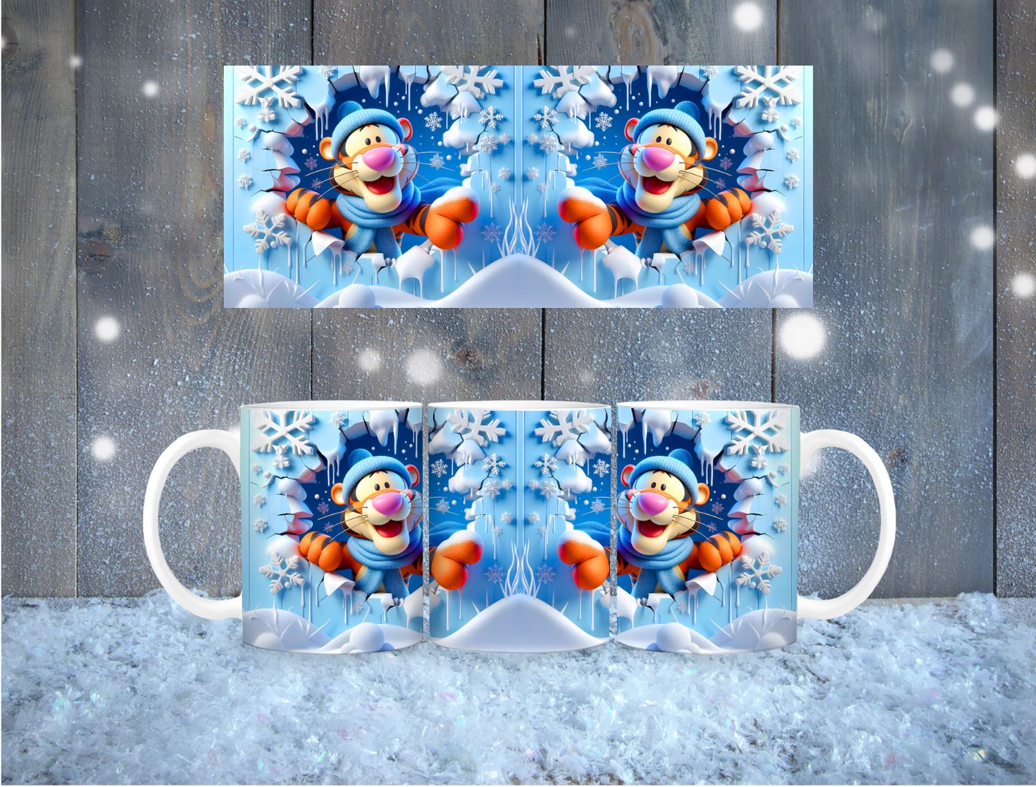 3D Tigger Coffee Mug