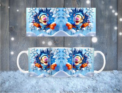3D Tigger Coffee Mug