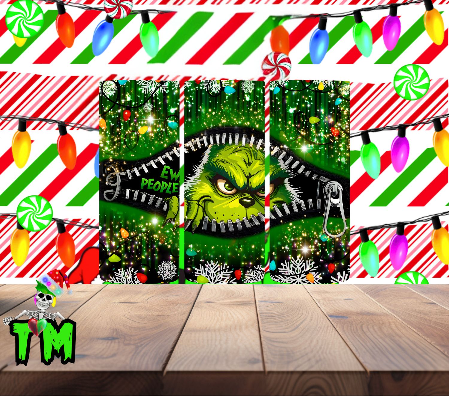 EW. People Christmas Grinch