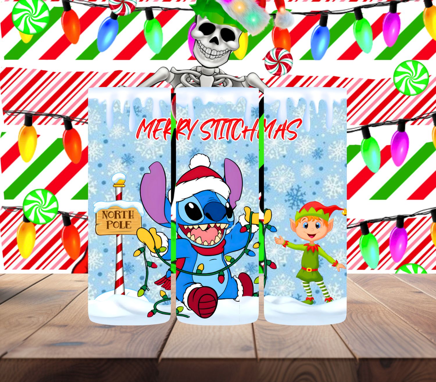 Stitch North Pole