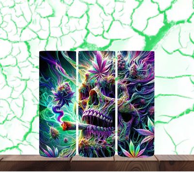 Painted Skull Joint