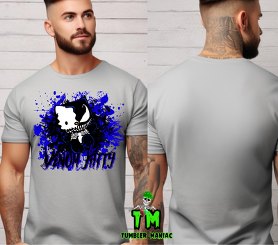 Venom Kitty Shirt Tumbler Combo