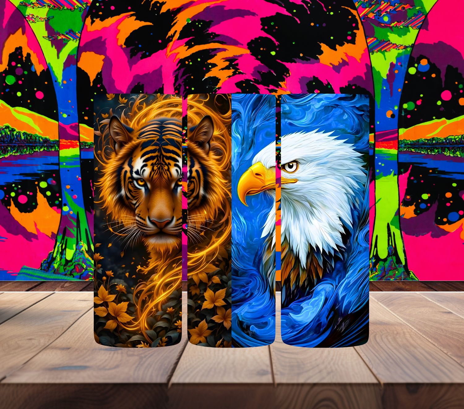 Tiger and Eagle