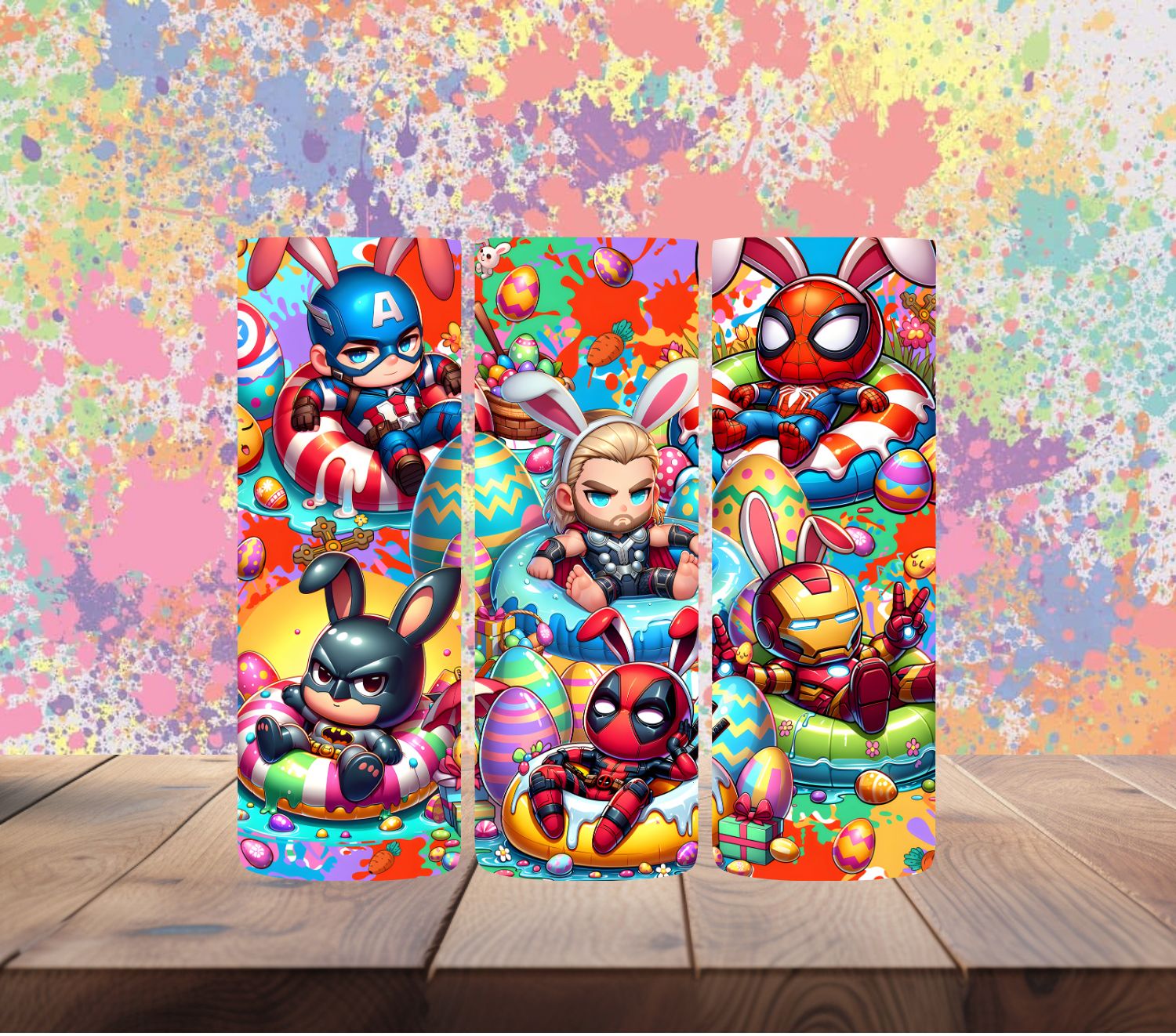 Easter Superhero&#39;s Mockup