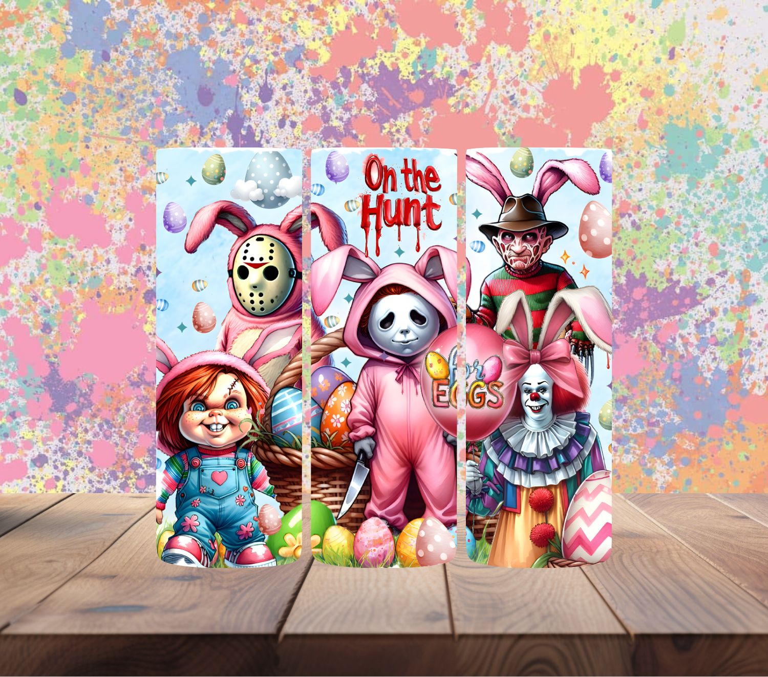 Horror Easter Egg Hunt Mockup