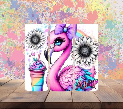 Thirsty Flamingo Mockup