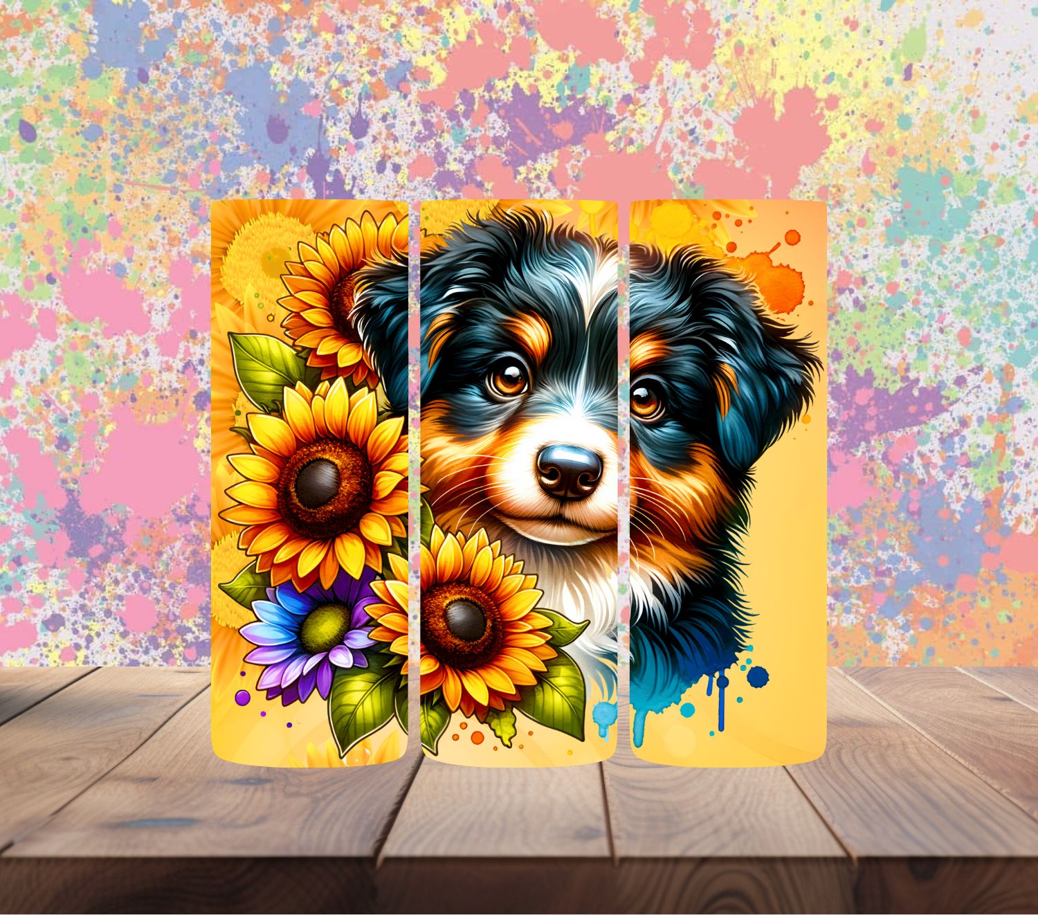 Sunflower Puppy