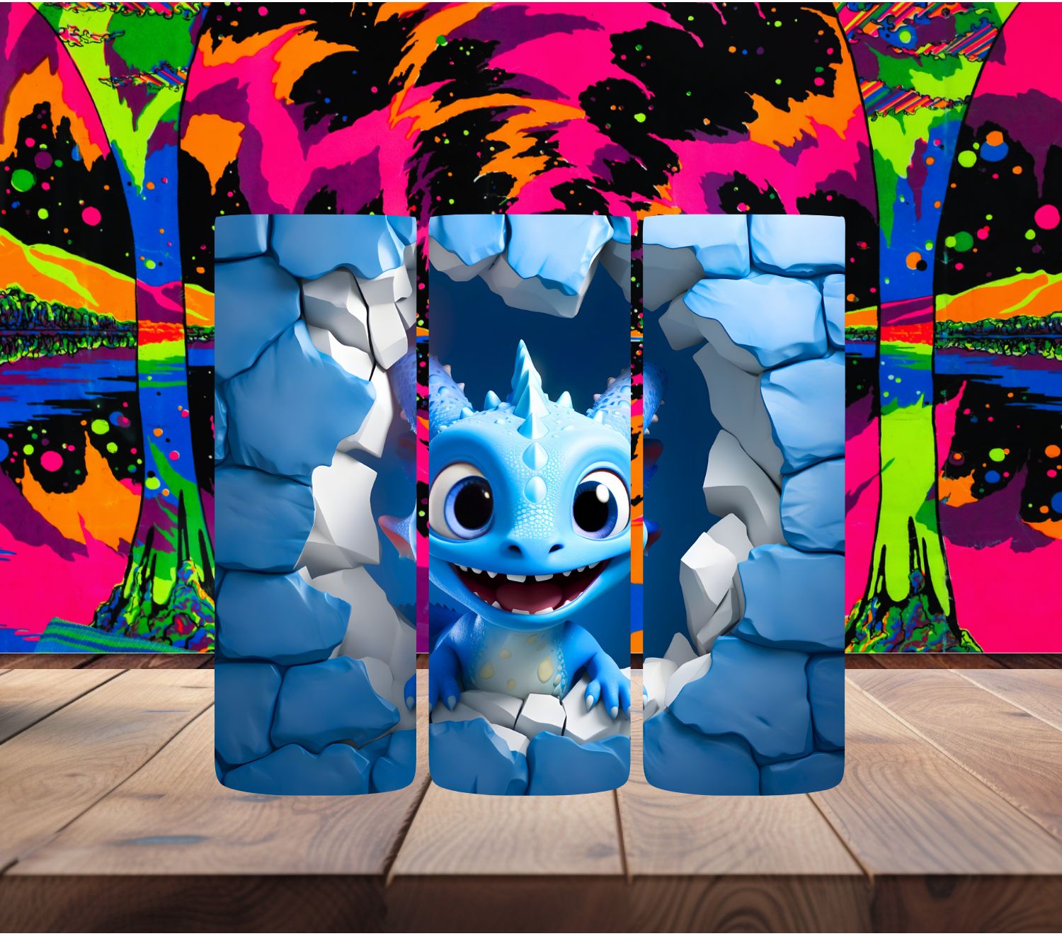 Cute Blue Dragon