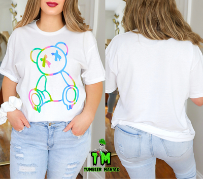 Rainbow Bear Drawing