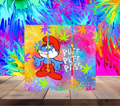 Puff Puff Pass Papa Smurf